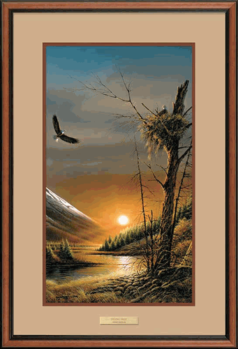 Flying Free Pinnacle Framed